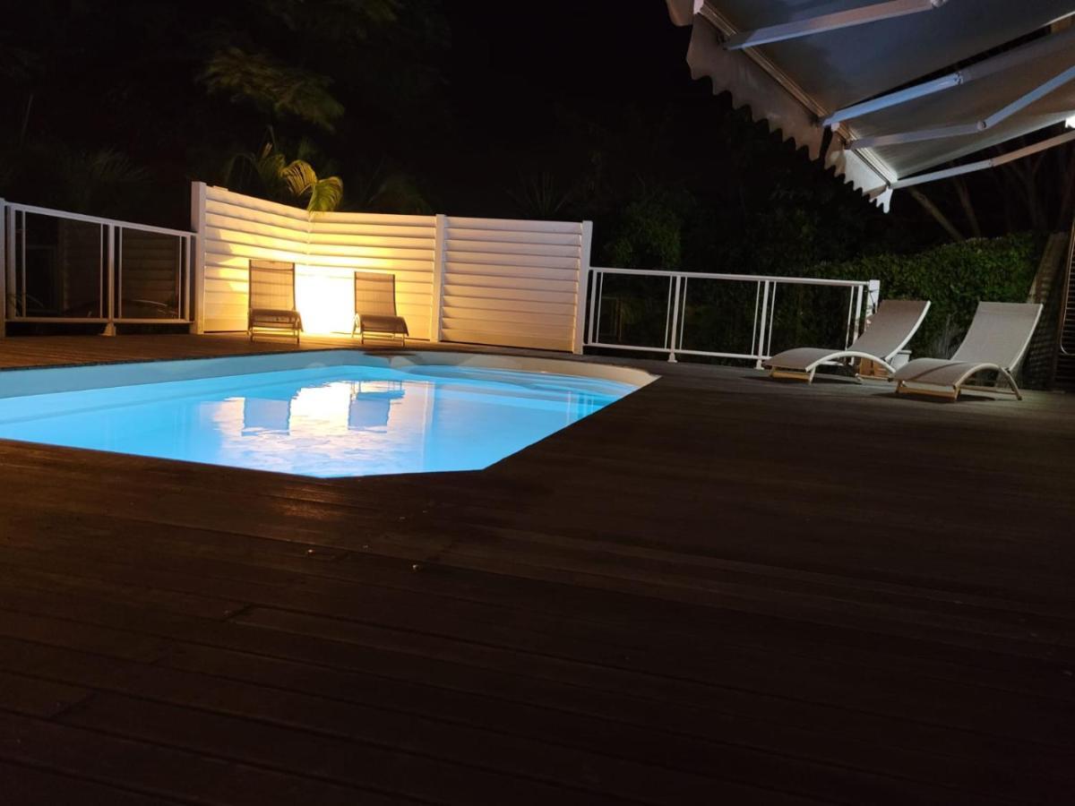 Villa Ste Marthe Avec Piscine, Grande Terrasse, Jardin Intime Et Citerne D'Eau Saint-Francois  Dış mekan fotoğraf